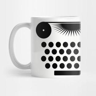 Dispatches Typewriter (Black) Mug